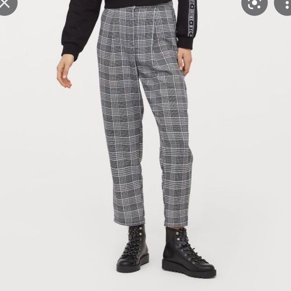 H&M Casual Plaid Pants - Picture 4 of 5